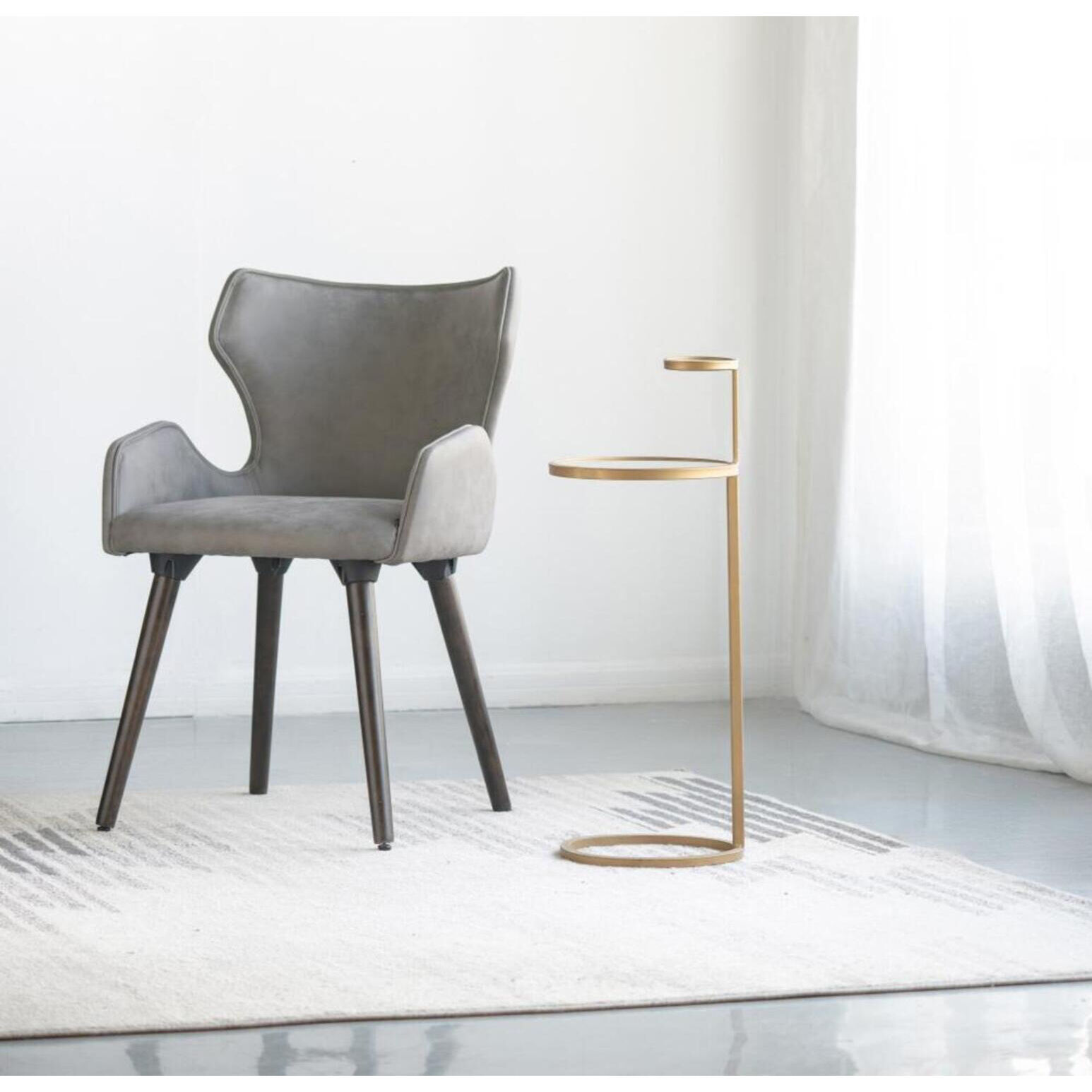 Round Chairside Table