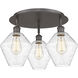 Cindyrella 3 Light 19.75 inch Oil Rubbed Bronze Flush Mount Ceiling Light in Seedy