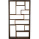 Bauhaus Dark Walnut Bookcase