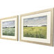 Quiet Meadow Green and Multi and Neutral and Blue Framed Art, Propac