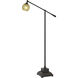 Brandon 62 inch 60 watt Dark Bronze Floor Lamp Portable Light