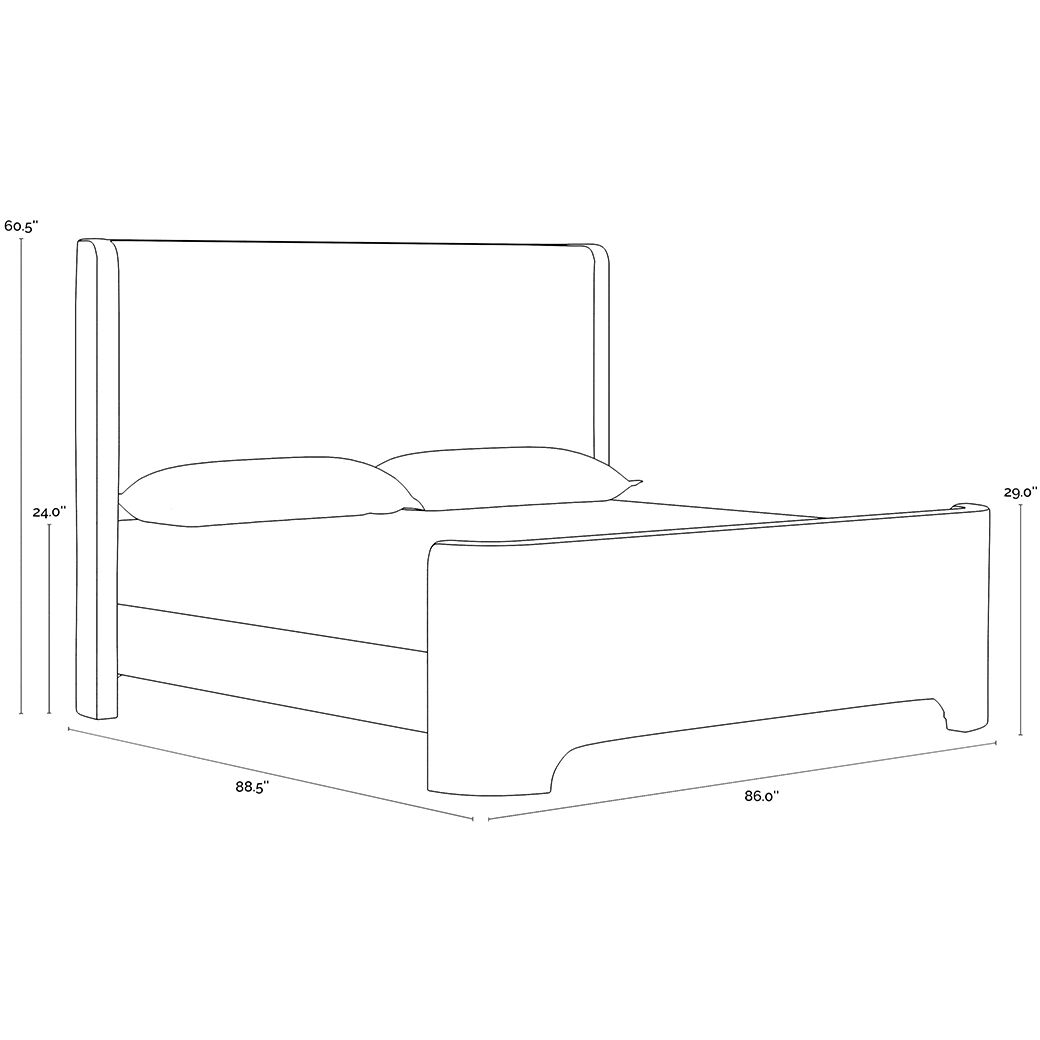 Ives Copenhagen White Bed