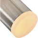 Lena LED 3 inch Satin Nickel Mini Pendant Ceiling Light