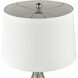 Northcott 28 inch 150.00 watt Green with Brushed Steel Table Lamp Portable Light