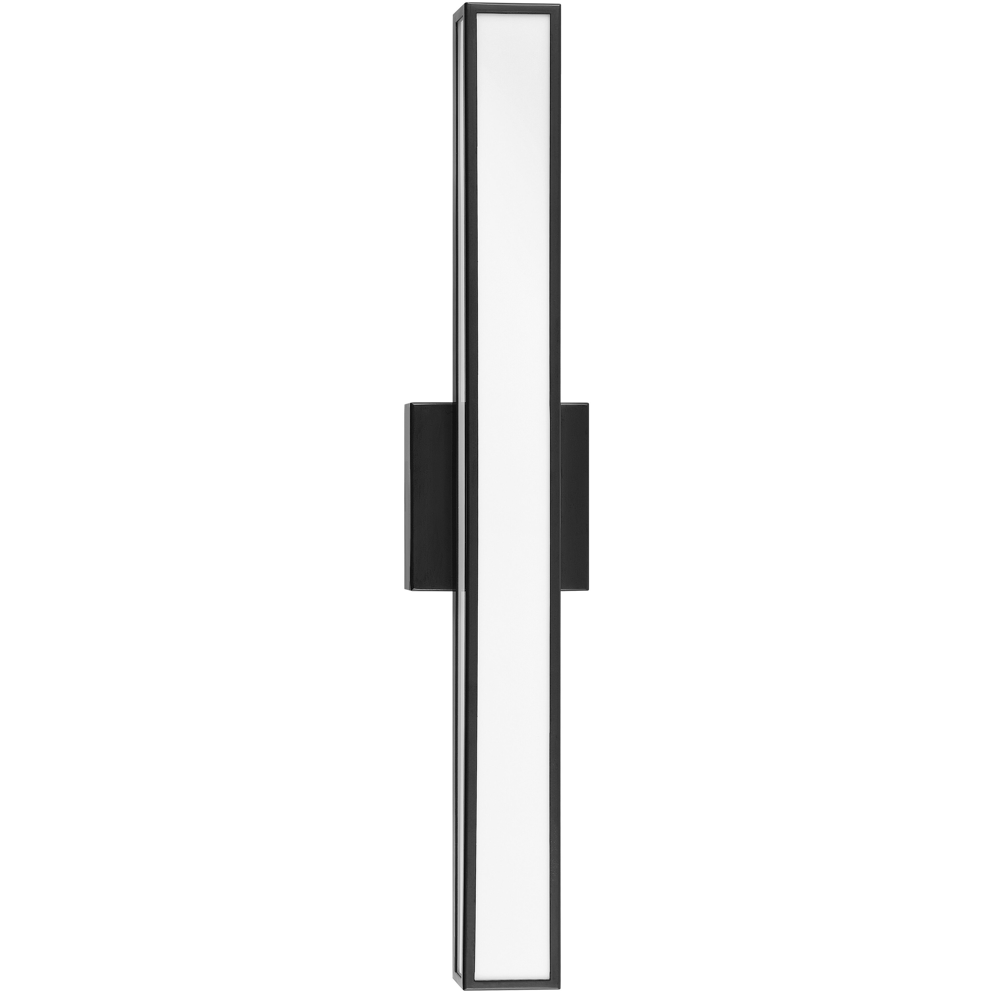 Alto LED 24 inch Black Vanity Light Wall Light, Vertical