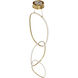Circa LED 26 inch Gold Pendant Ceiling Light