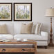 Landscapes Collection Green Framed Art