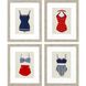 Waterside Collection Blue Framed Art