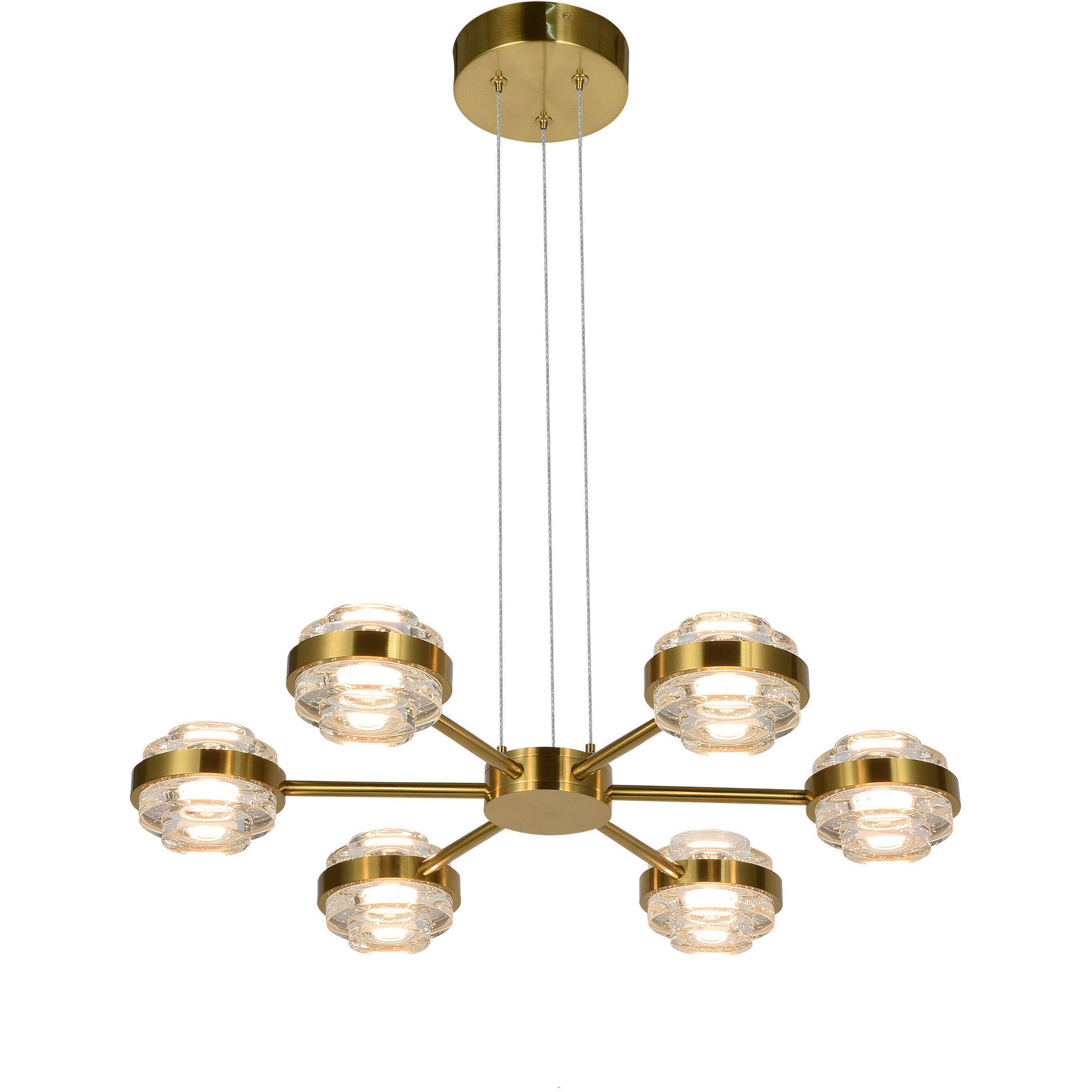 Milano Series 25.5 inch Antique Brass Pendant Ceiling Light, Artisan Collection