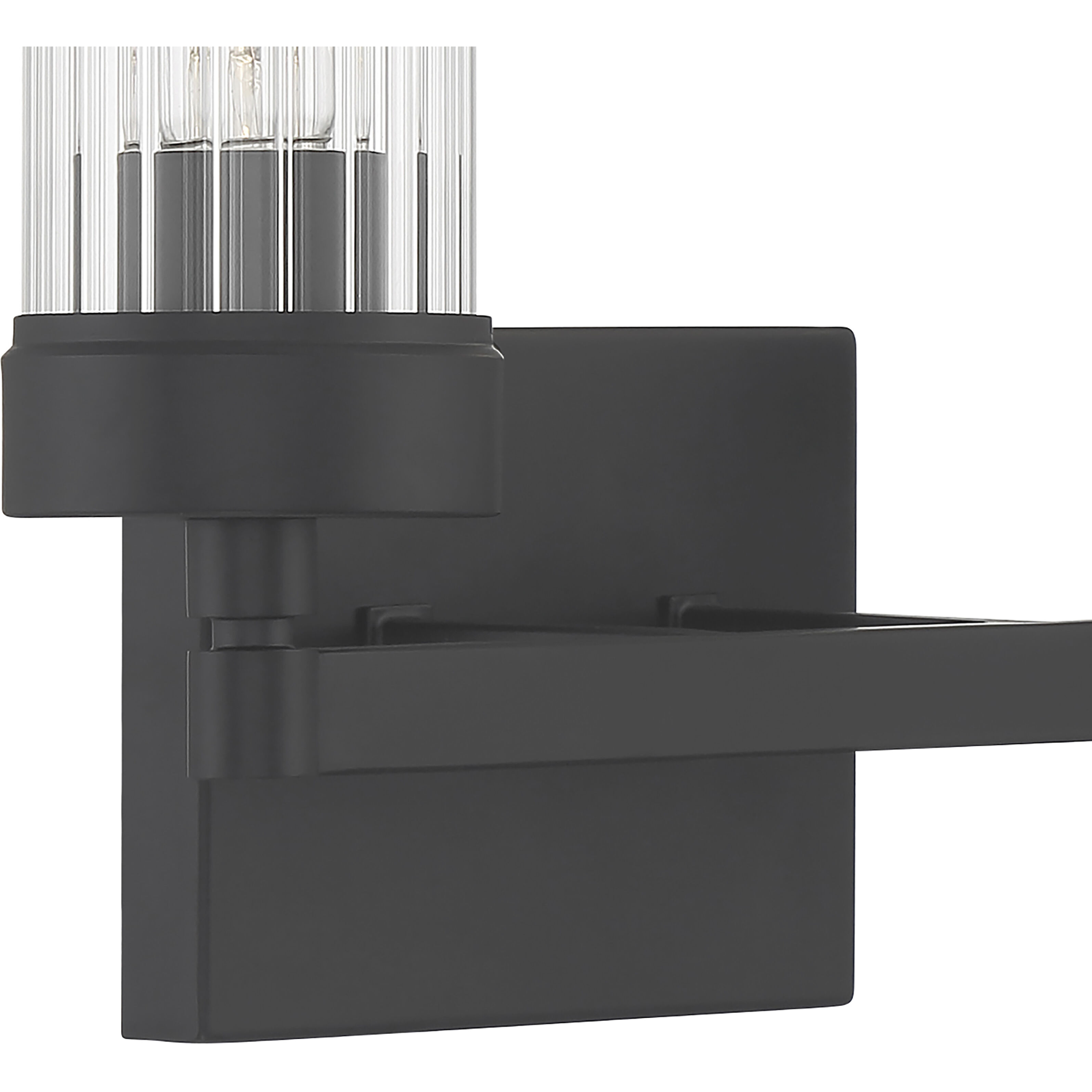 Lida Vanity Light Wall Light in Matte Black