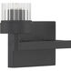 Lida Vanity Light Wall Light in Matte Black