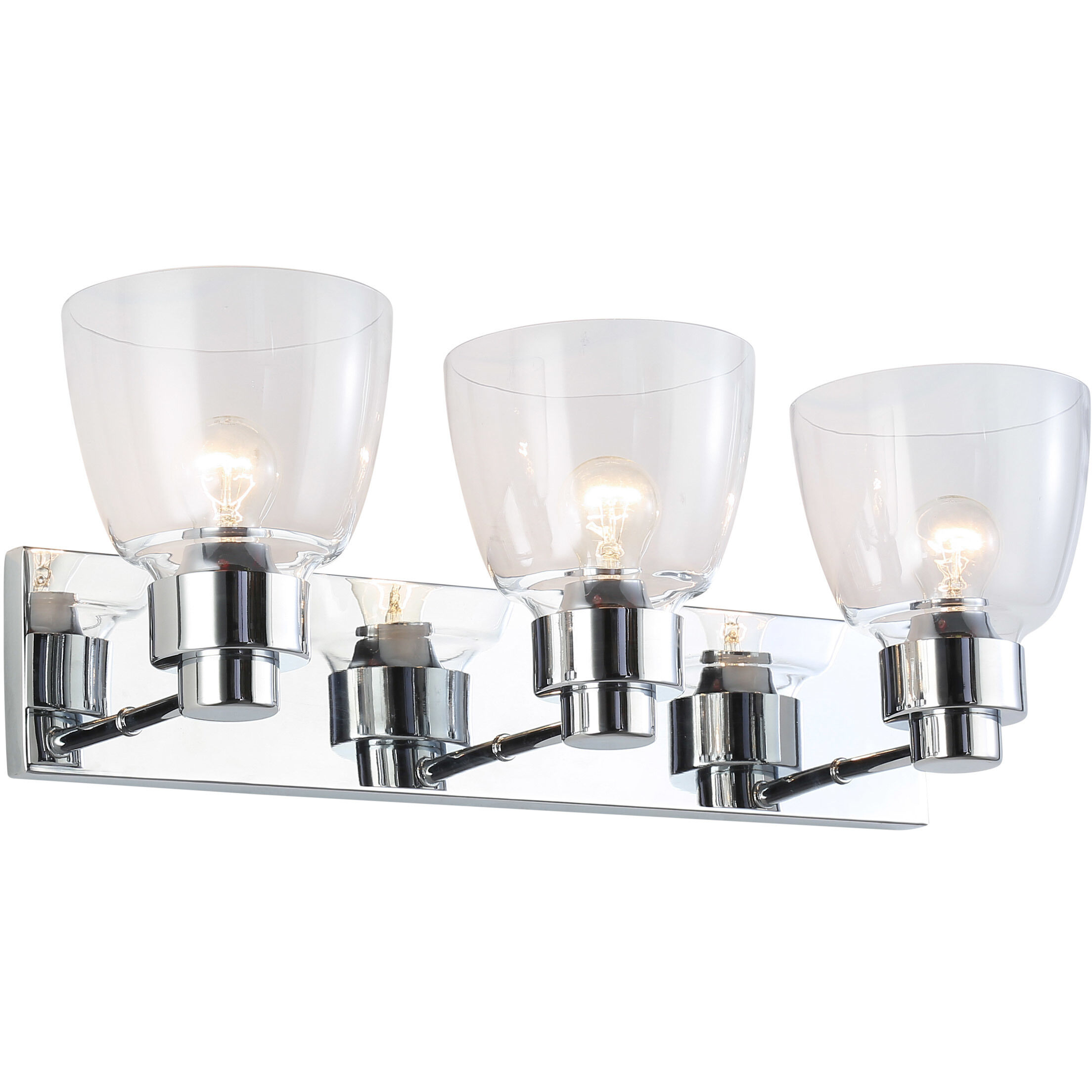 Remy Vanity Wall Light in Chrome