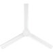 Roto XL 62 inch Flat White Outdoor Ceiling Fan
