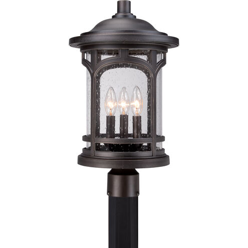 Marblehead 3 Light 11.00 inch Post Light & Accessory