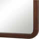 Tacna 30 X 22 inch Walnut Wall Mirror