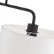 Manorwood 2 Light 35 inch Bronze Linear Chandelier Ceiling Light