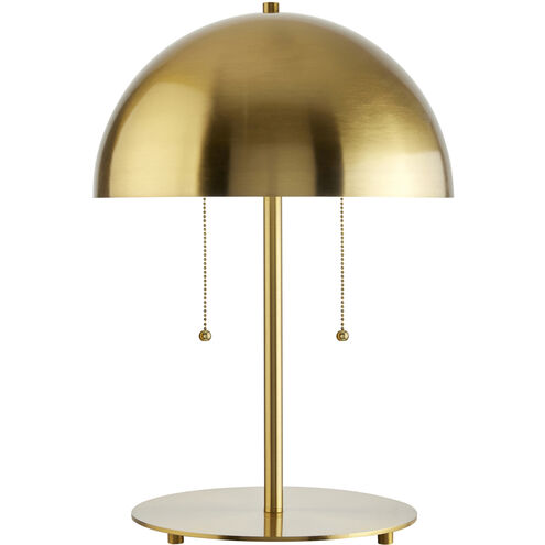 Fungiaire 20 inch 40 watt Metallic - Gold Accent Table Lamp Portable Light