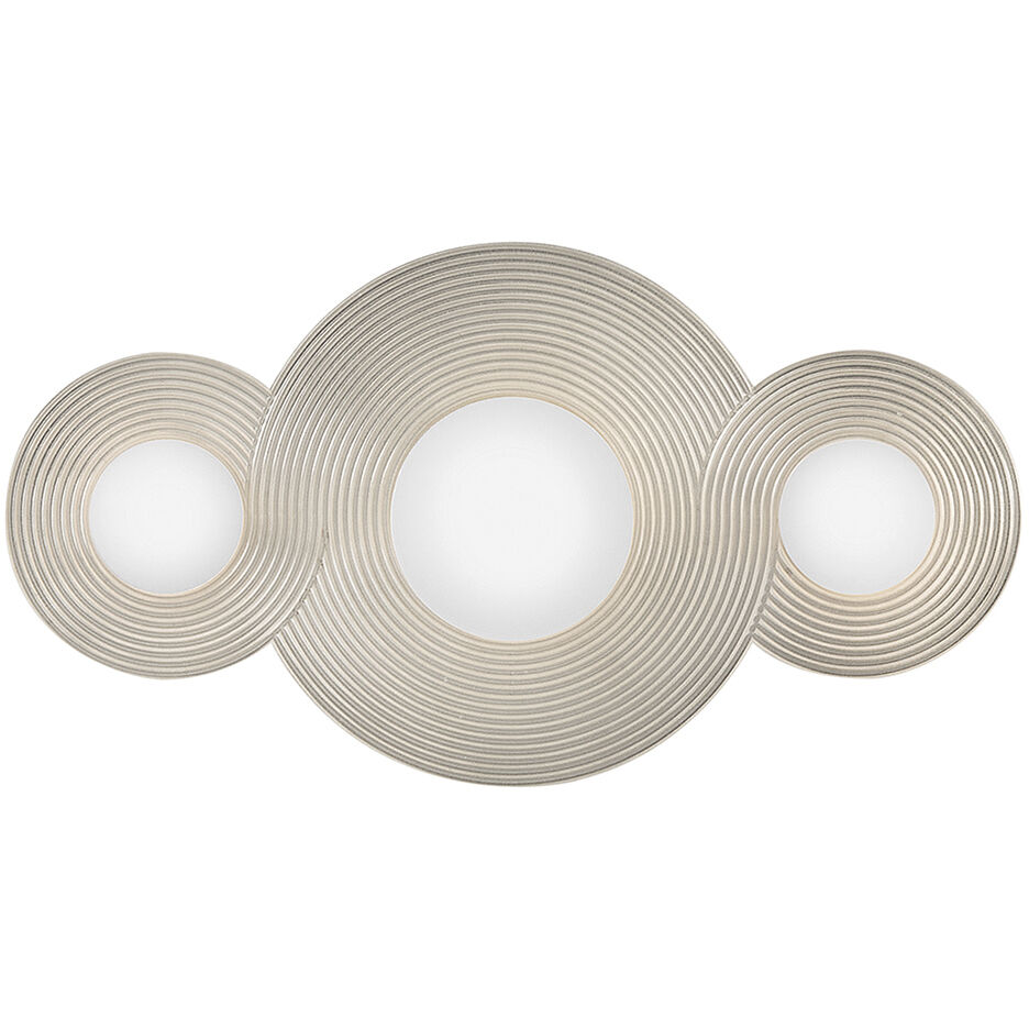 Lisa McDennon Rhea LED 18 inch Polished Nickel Vanity Light Wall Light