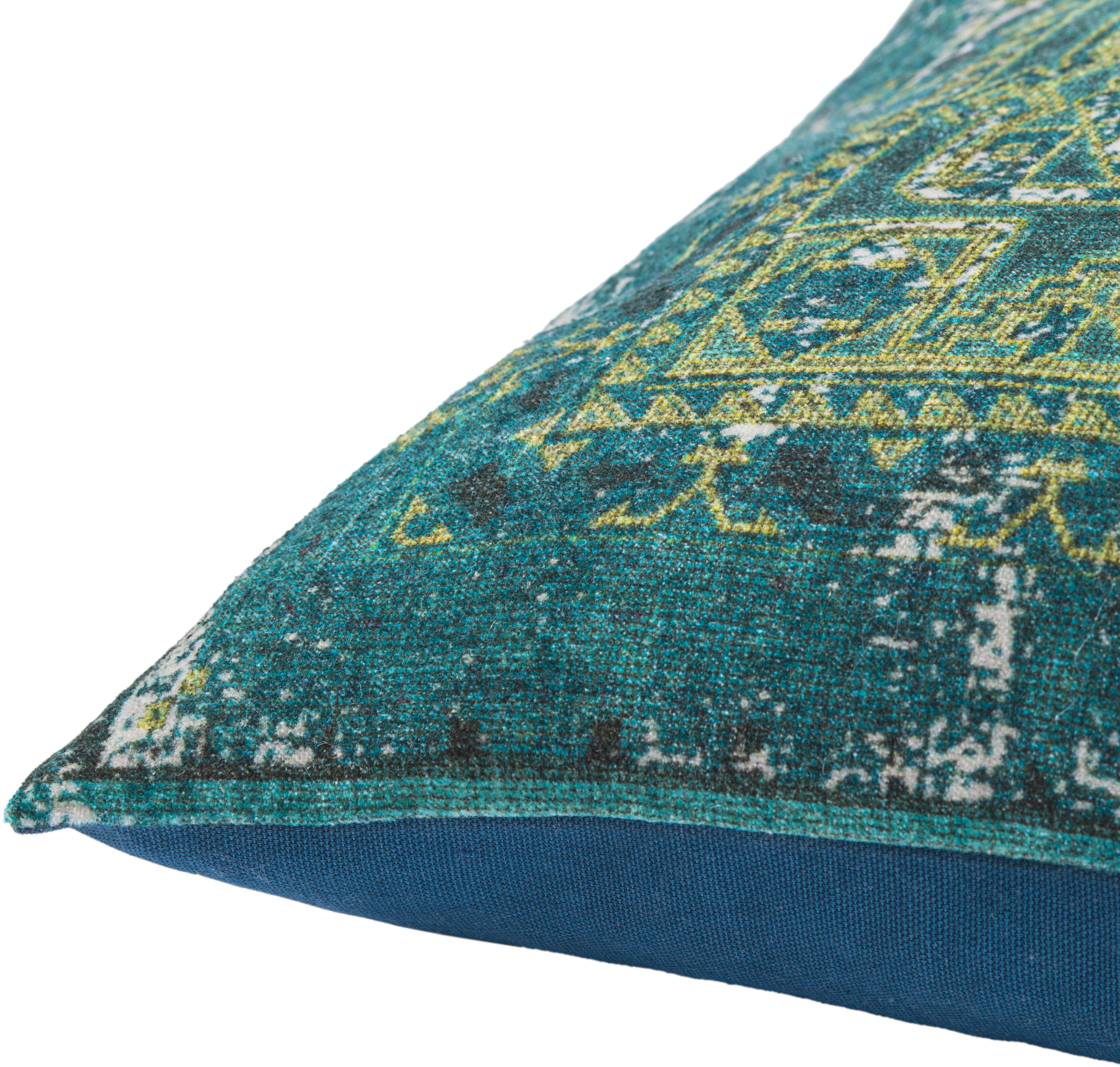 Edgerton 22 inch Teal Pillow Kit, Lumbar