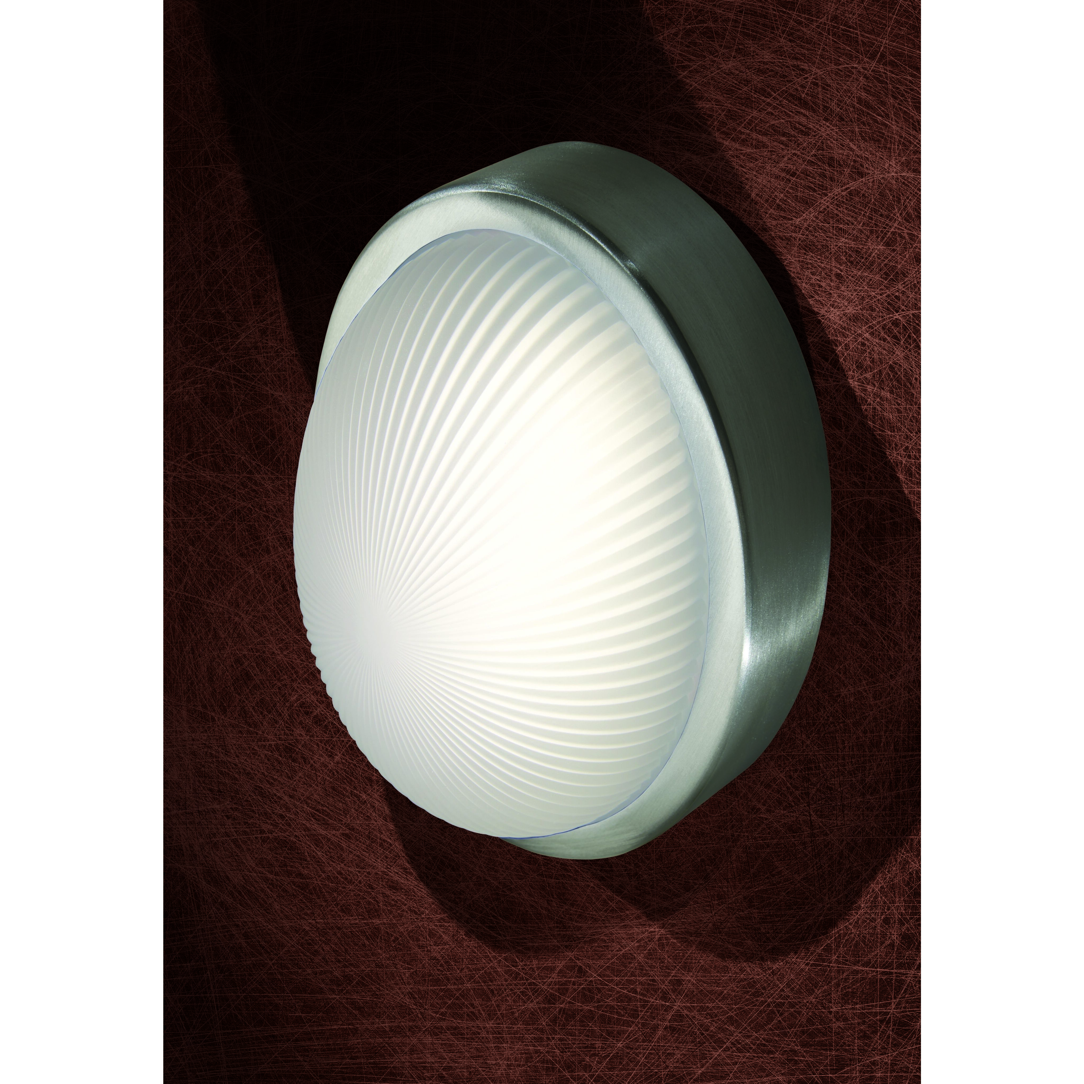 Radiun LED 5.75 inch Brushed Aluminum ADA Wall Sconce Wall Light, Outdoor