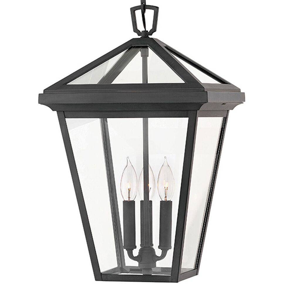 Estate Series Alford Place LED 12 inch Museum Black Outdoor Hanging Lantern