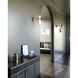 Alora Mood Blake 1 Light 4.38 inch Aged Gold and White Bath Vanity Light Wall Light