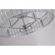 Canada 5 Light 22 inch Chrome Chandelier Ceiling Light
