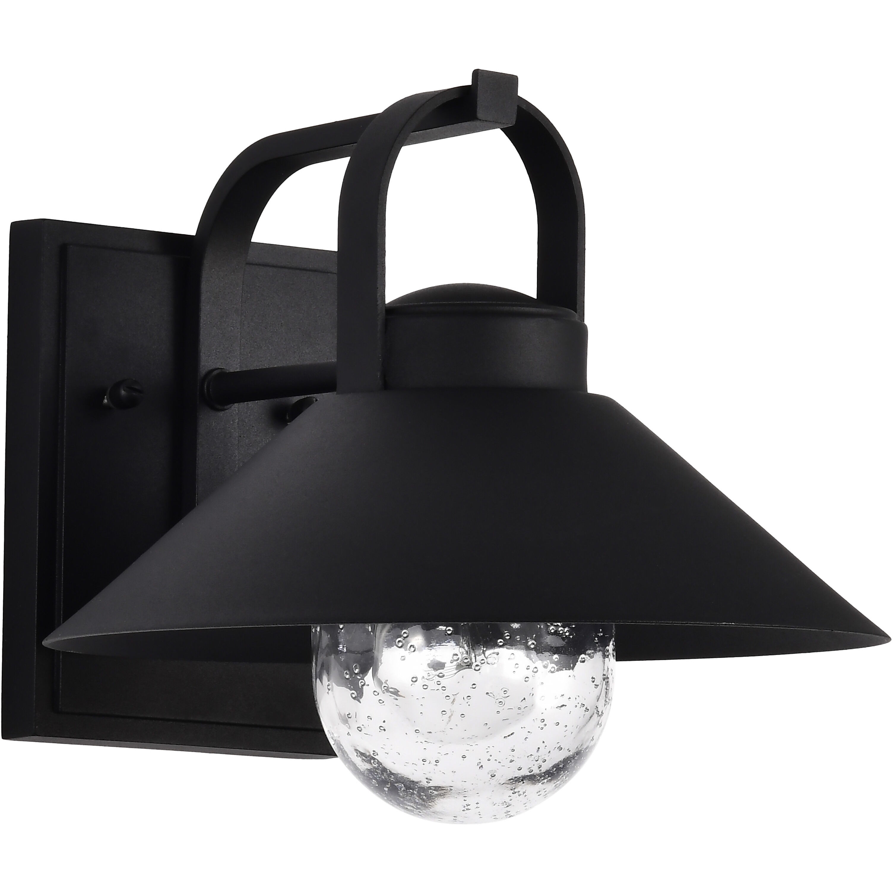 Ridge 8.88 inch Black Outdoor Wall Light