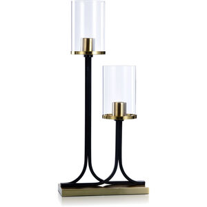 Logan 29 inch 40.00 watt Black and Gold Desk Lamp Portable Light