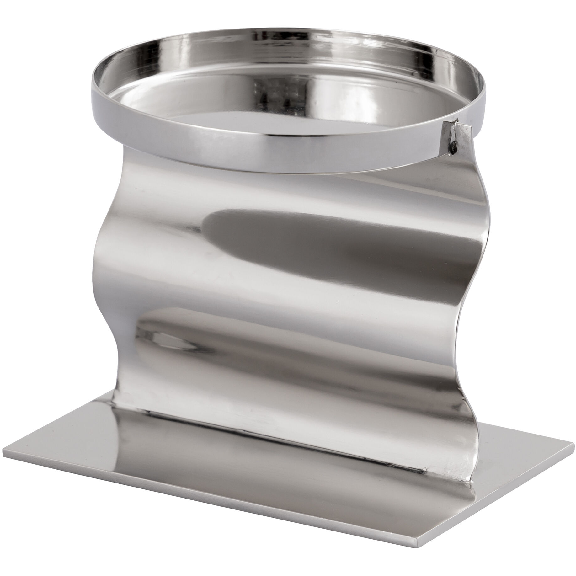 Curve 9.5 X 4.5 inch Candleholder, Set of 3