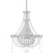 Signature Legacy Chrysalita 6 Light 18.5 inch Polished Stainless Steel Chandelier Ceiling Light
