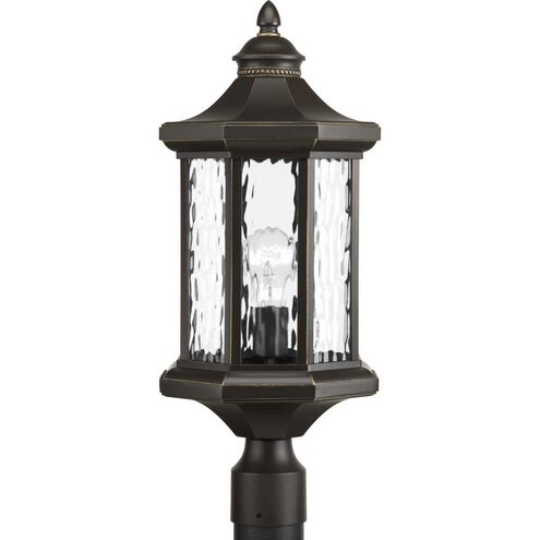 Edition 1 Light 22 inch Antique Bronze Outdoor Post Lantern