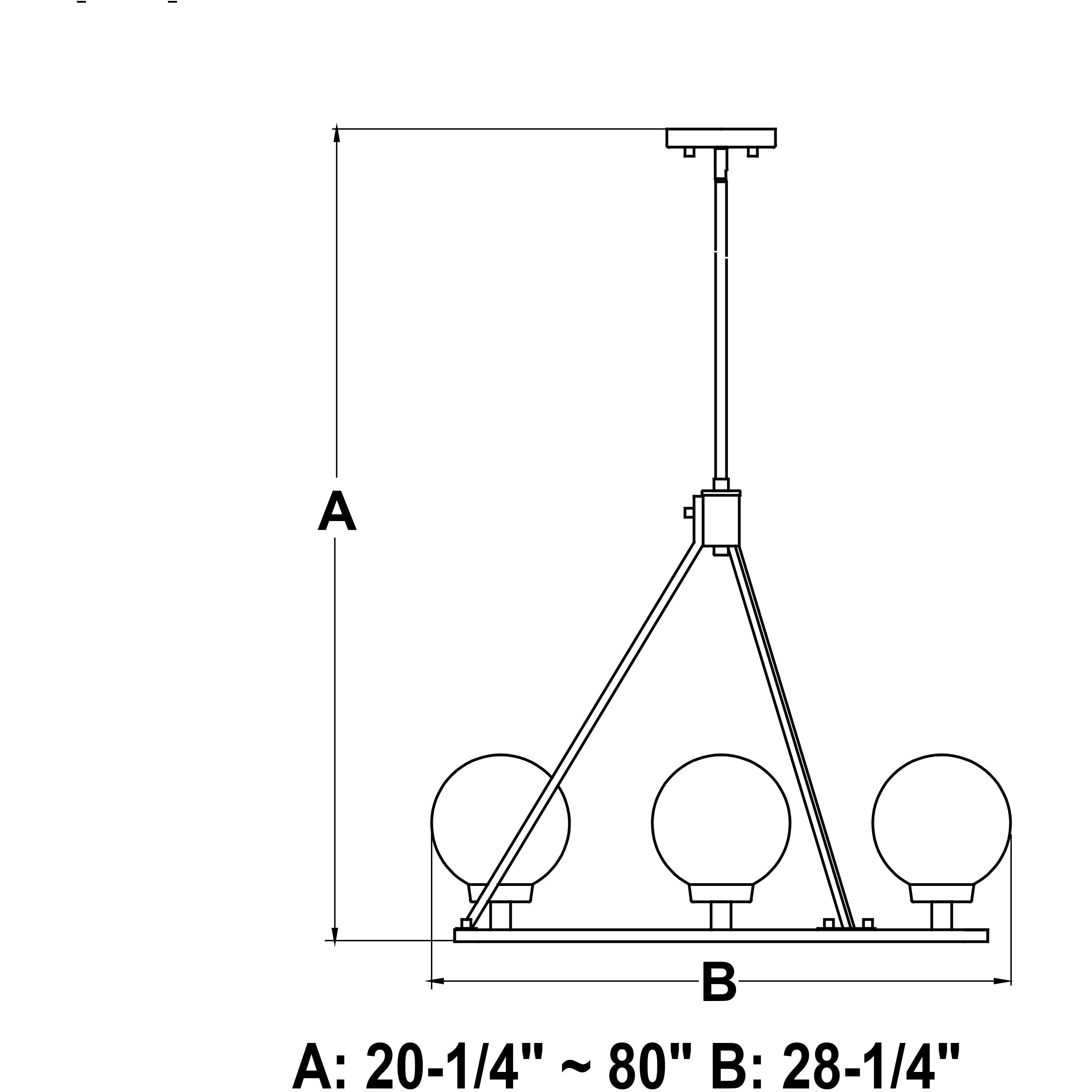 Lander LED 28.25 inch Matte Black Chandelier Ceiling Light