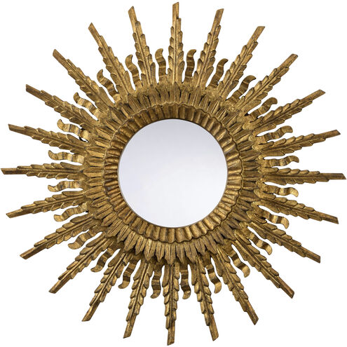 Illuminate 31 X 31 inch Gold Mirror