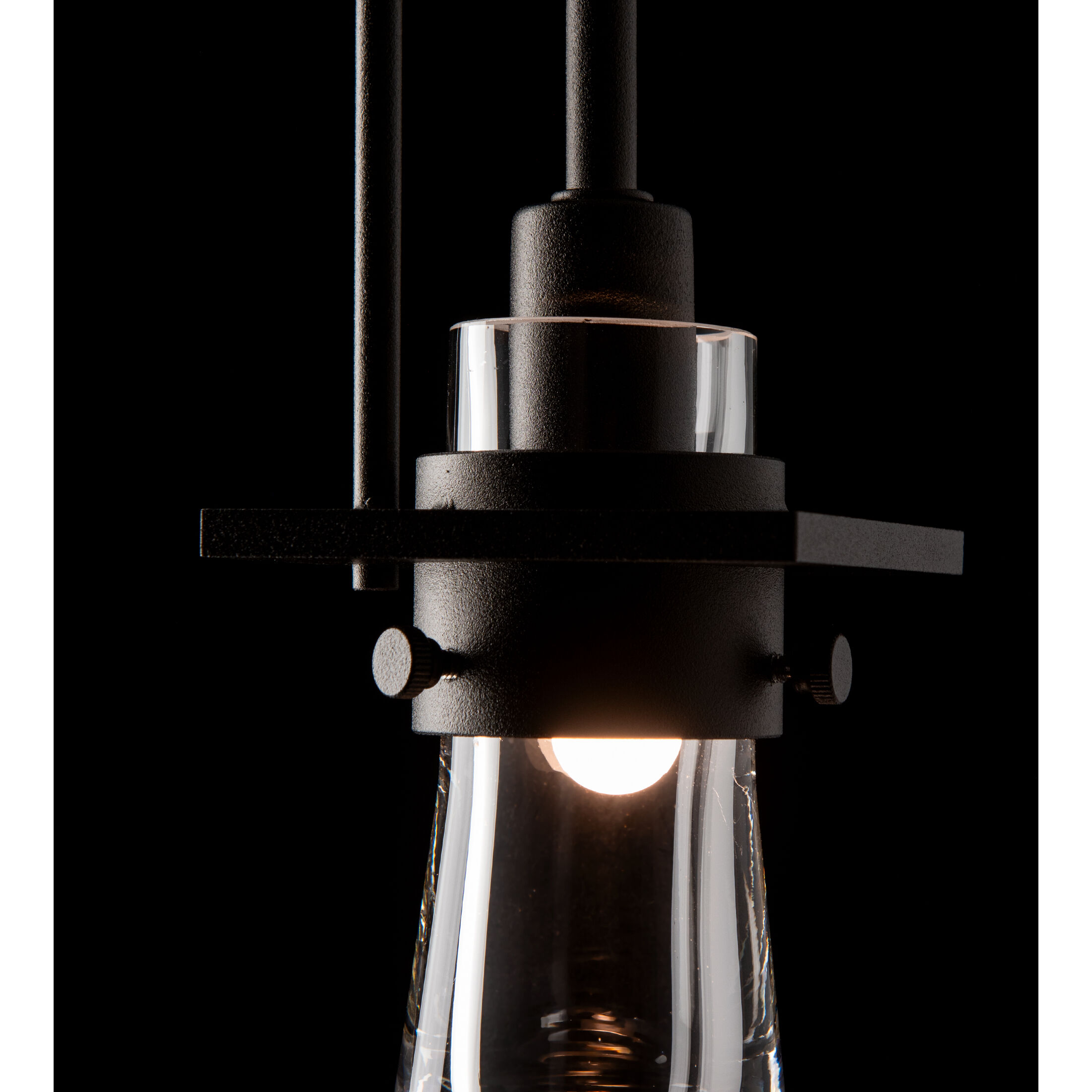 Erlenmeyer 1 Light 3.3 inch Oil Rubbed Bronze Mini Pendant Ceiling Light, Small