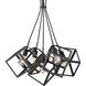 Cassio 5 Light 27.88 inch Olympic Gold Pendant Ceiling Light
