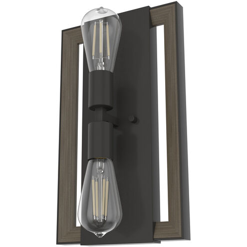 Woodburn 2 Light 9 inch Noble Bronze Wall Sconce Wall Light