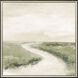 Waterside Collection 29 X 29 inch Non-Glass Framed Art
