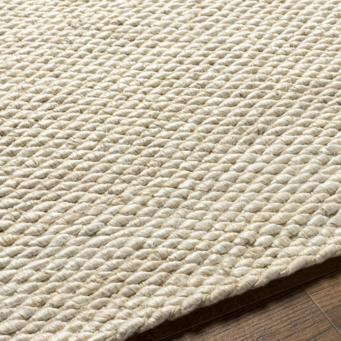 Coil Bleached 120 X 96 inch Beige Rug, Rectangle