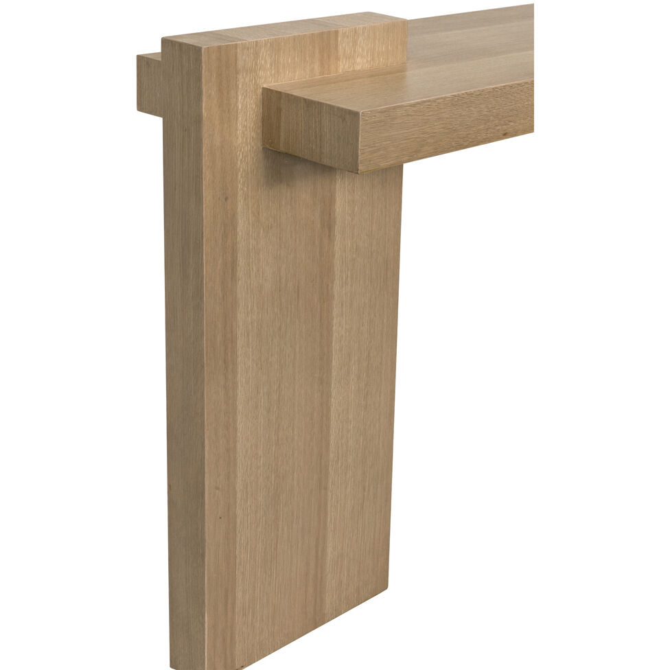 Atlanta 63 X 15 inch White Oak Console
