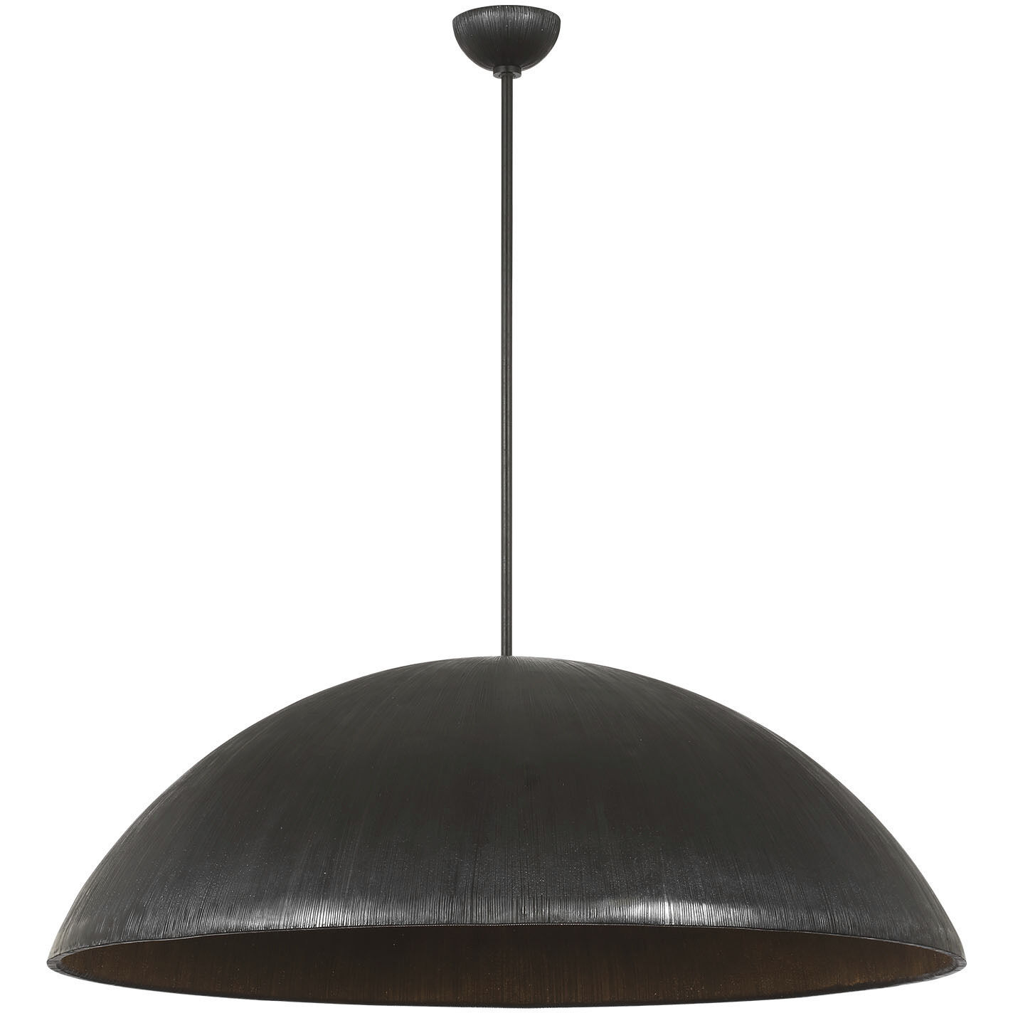 Kelly Wearstler Utopia LED 48 inch Aged Iron Sculpted Pendant Ceiling Light