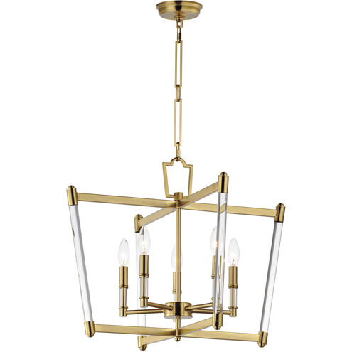 Lucent 5 Light 23 inch Heritage Chandelier Ceiling Light