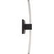 Archer LED 4.75 inch Coal With Brushed Nickel Wall Sconce Wall Light