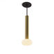 Combi LED 5 inch Brass Pendant Ceiling Light, Suspension / Flush Mount 2-in-1
