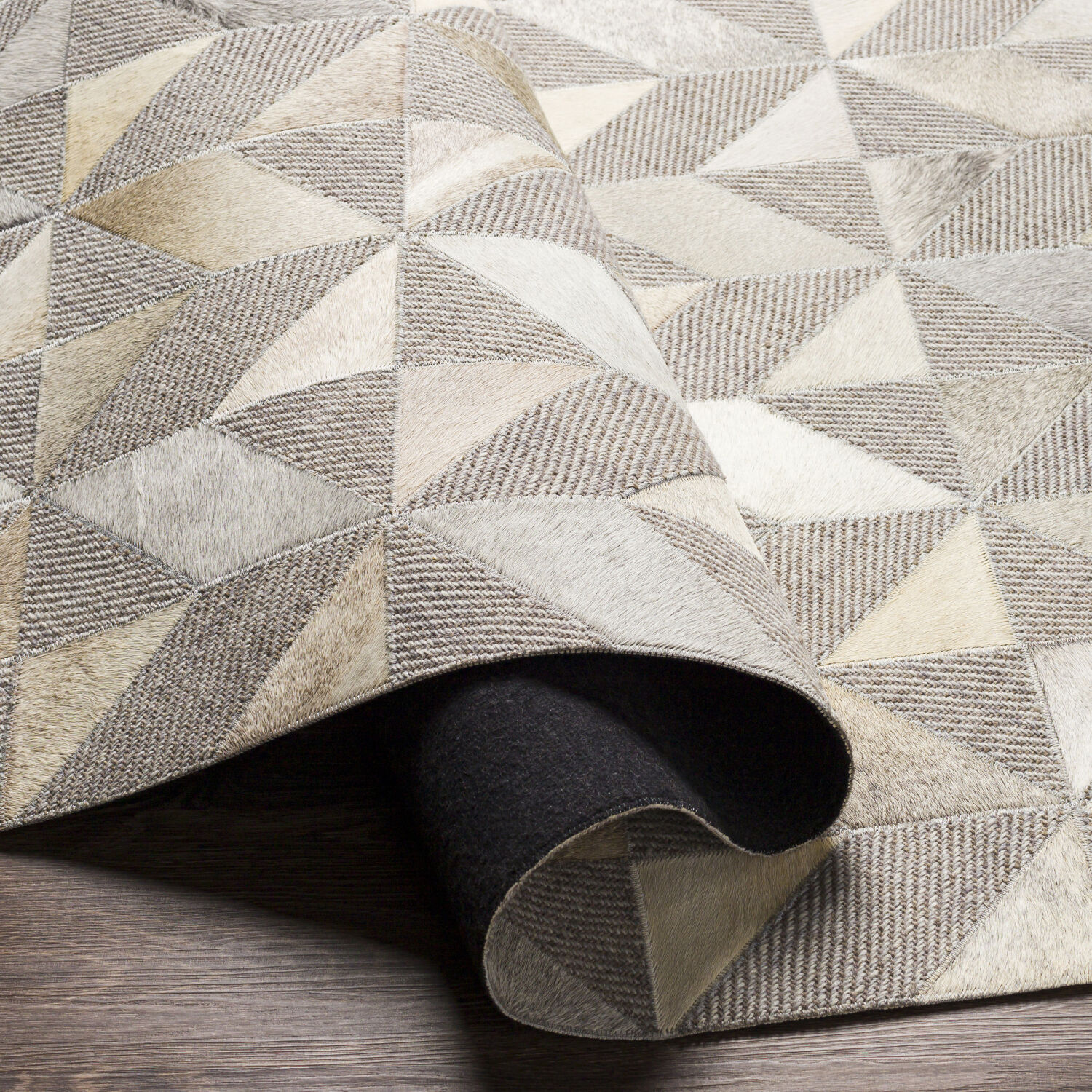 Jardin 36 X 24 inch Medium Gray Rug in 2 x 3, Rectangle