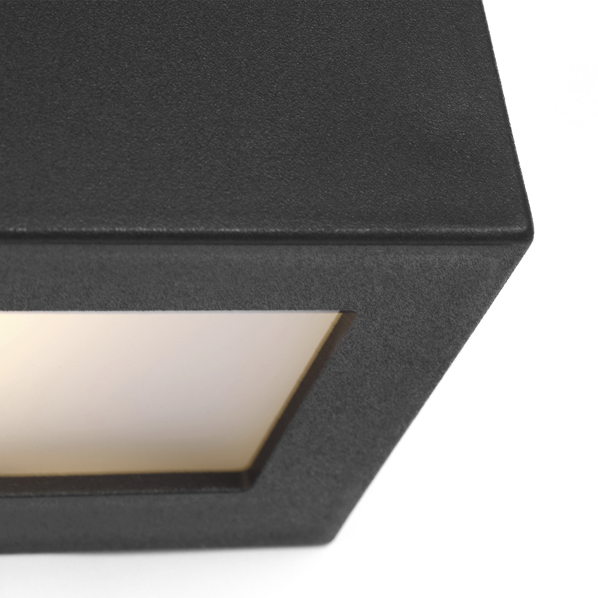 Sean Lavin Kukei LED 3.5 inch Textured Black Outdoor Wall Lantern