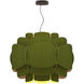 Bella 30 inch Green Pendant Ceiling Light in Green/Ash, WEP Collection