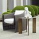 Reade 22 X 18 inch Antique Brass Outdoor Accent Table