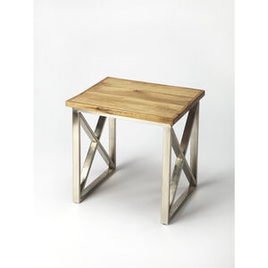 Laudan  24 X 24 inch Industrial Chic Accent Table