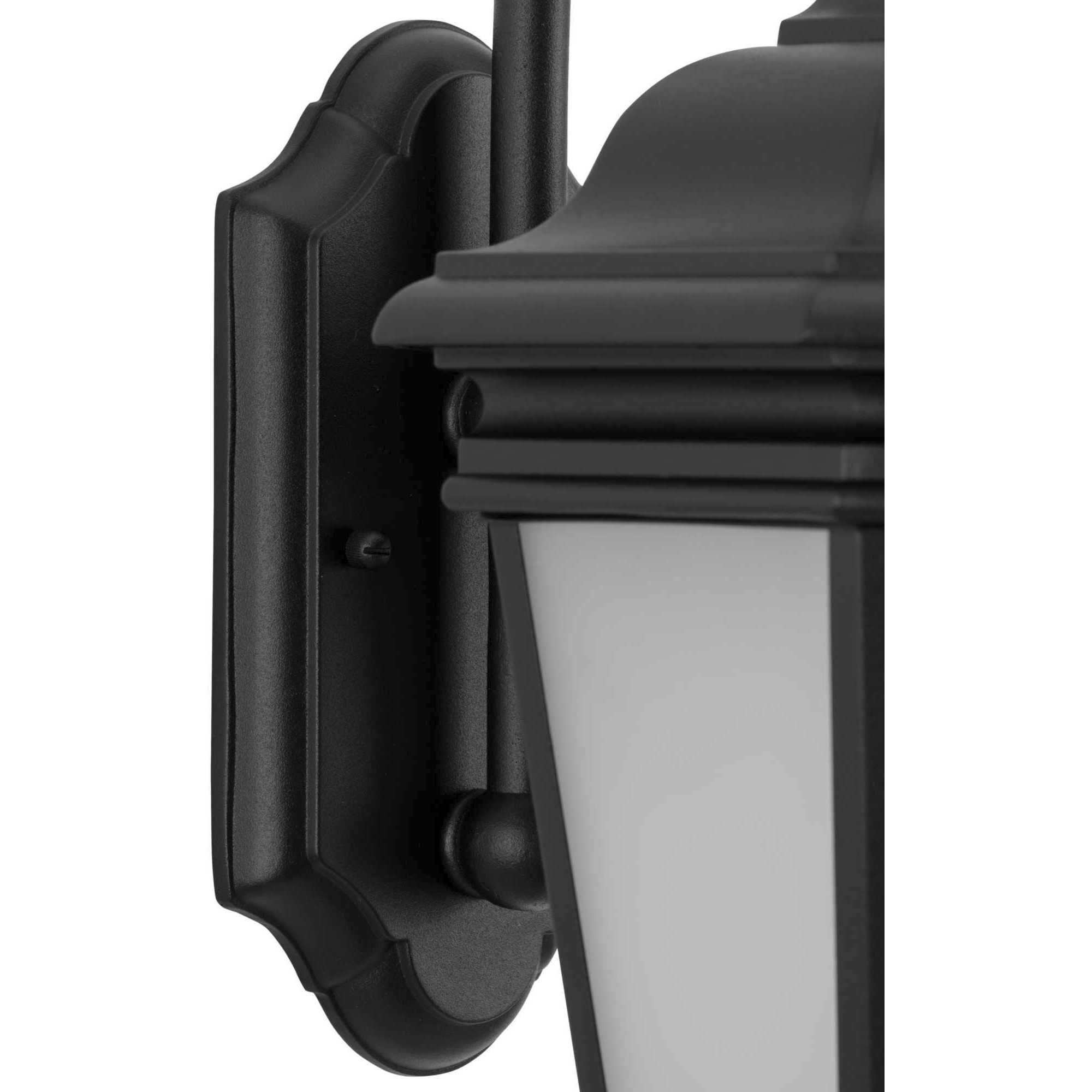 Crawford 1 Light 17 inch Textured Black Outdoor Wall Lantern, Medium